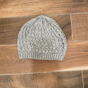 Gray beanie